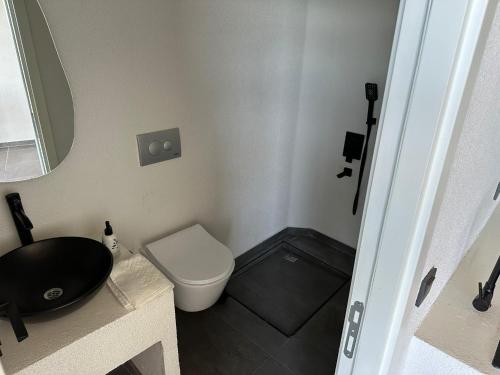 Koupelna v ubytování Sahil Kamp İstanbul Hotel
