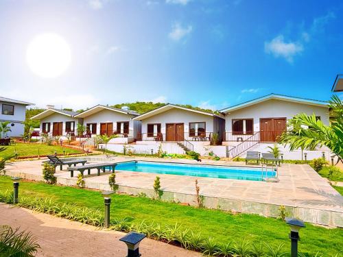 Bazén v ubytování La Utopia Resort nebo v jeho okolí