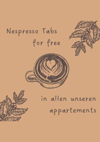 a cup of cappuccino with a heart in it at Miami Vice Appartement mit Balkon & Flussblick-Das Alpenzeit im Zentrum mit Parkplatz in Bad Aussee