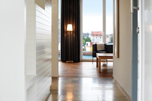 Χώρος καθιστικού στο Im-Jaich Boardinghouse Bremerhaven