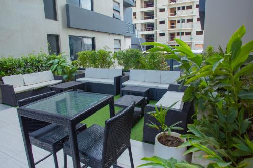 Μπαλκόνι ή βεράντα στο Proxima Suites Victoria Island