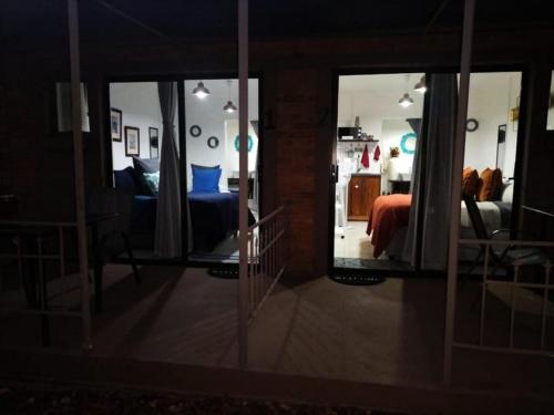 Posezení v ubytování Magalies B&B LANGENHOVENPARK