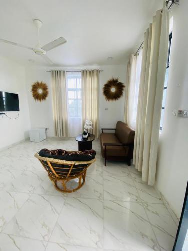 Μια τηλεόραση ή/και κέντρο ψυχαγωγίας στο Terry's Villa Nungwi