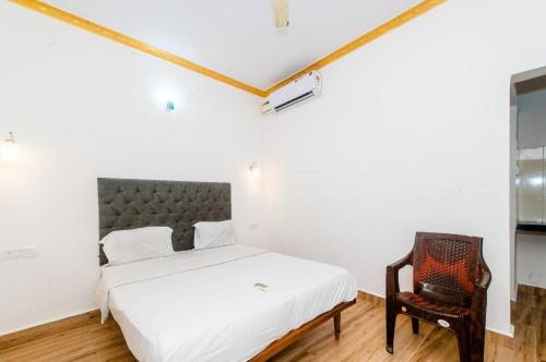 Katil atau katil-katil dalam bilik di Hotel Rohit Holiday Homes