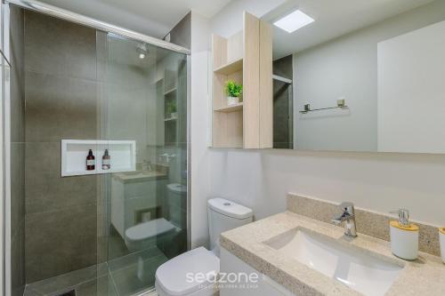 Ένα μπάνιο στο Lindo Apto c/ Churrasqueira em PoA - GPL1305