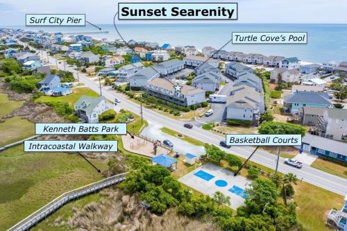 Naturlandskabet i nærheden af feriehuset