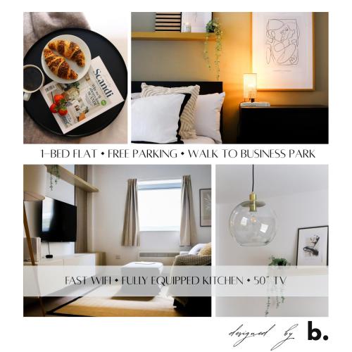 Foto Luxurious fully equipped Cowley 1 bed apartment with FREE Parking 1