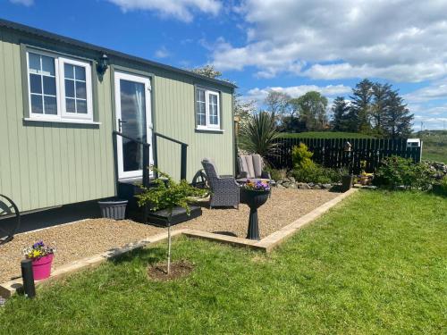Zahrada ubytování Corrib view cabin
