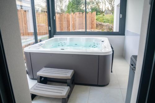Foto Projecteur sur ma bulle - Studio Viens dans ma bulle avec JACUZZI privé 1