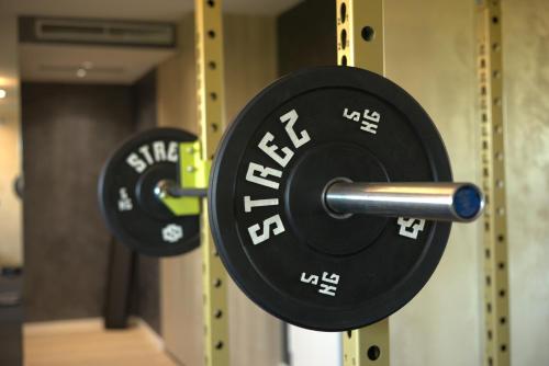 Fitness centrum a/nebo fitness zařízení v ubytování Boulevard Drobnera Residence - Apartamenty z widokiem na Odrę