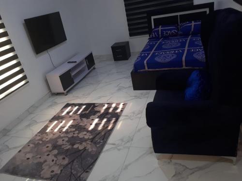 Postel nebo postele na pokoji v ubytování 4 bedroom semi-detached in ikate