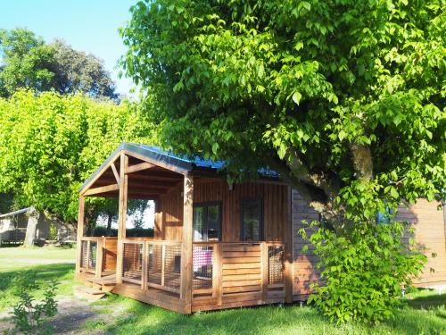 Zahrada ubytování Camping Le Sorlut