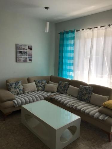 Χώρος καθιστικού στο Villa Apartment in Lura Complex