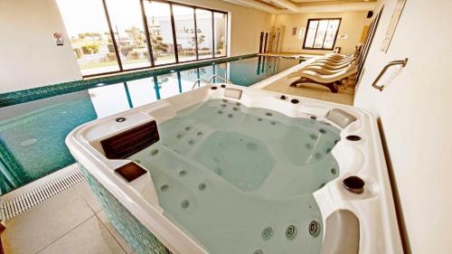 Fotografie z fotogalerie ubytování Thalassa Beach Apartment with Swimming Pool v destinaci Perivolia tou Trikomou