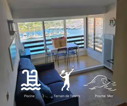 Appartement avec superbe vue mer pour 4 personnes