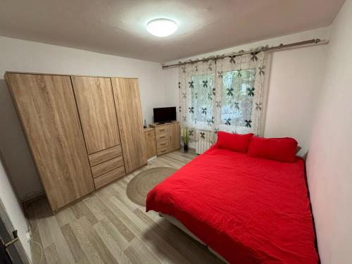 Ένα ή περισσότερα κρεβάτια σε δωμάτιο στο A & A apartments