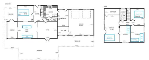 Gallery image of Classic 260 m2 villa near lake in Holte
