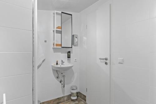 Bilik mandi di Apartmenthaus RICLS