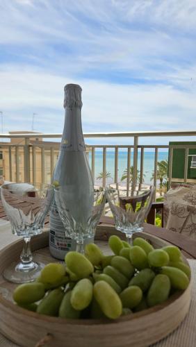 En generel havudsigt eller havudsigten taget fra lejligheden