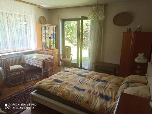 Postel nebo postele na pokoji v ubytování Haus Rötebuck