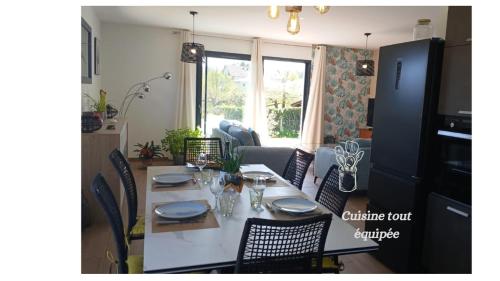 Maison tout confort, 4 pers parking privé