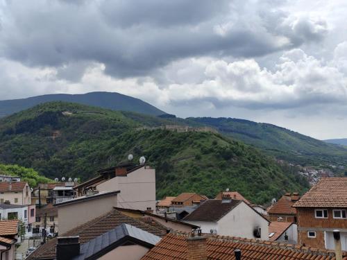 Nespecifikovaný výhled na hory nebo výhled na hory při pohledu z bed and breakfast