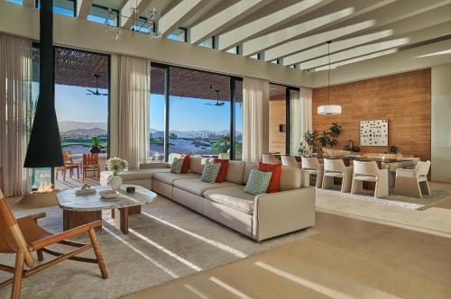 Posezení v ubytování Four Seasons Resort Los Cabos