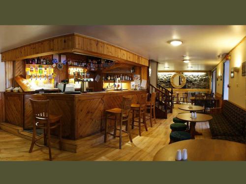 The lounge or bar area at Edinbane Inn