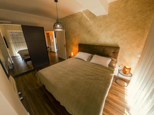 Ένα ή περισσότερα κρεβάτια σε δωμάτιο στο Rina Rental