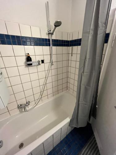 Koupelna v ubytování Am Park