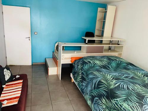 Postel nebo postele na pokoji v ubytování Chambre spacieuse Pour 2 personnes