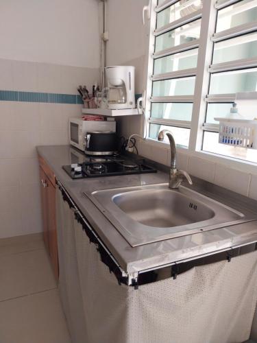 Dapur atau dapur kecil di Jolie Studio 2 à 3 personnes