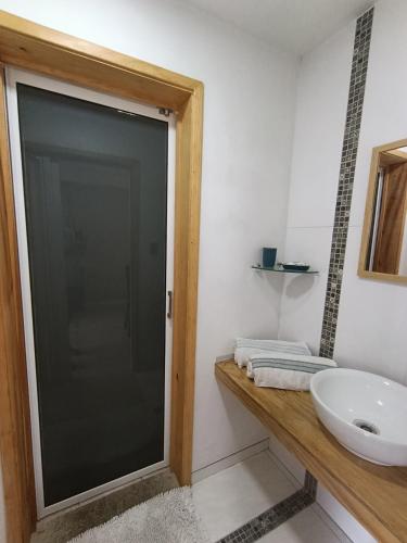Koupelna v ubytování Exclusivo Apartamento con Piscina y Wi-Fi