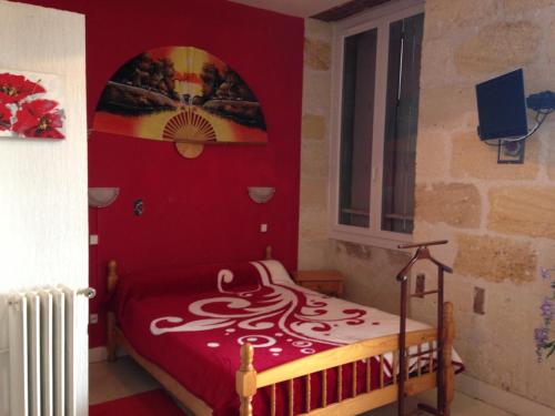 Postel nebo postele na pokoji v ubytování Hotel Du Parc