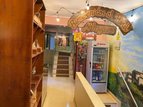 Kuchyň nebo kuchyňský kout v ubytování Hostal Milagros