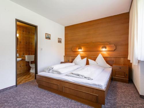 Ένα ή περισσότερα κρεβάτια σε δωμάτιο στο Haus Daniela