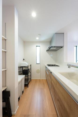 Dapur atau dapur kecil di Tokyo Hotel KAMEARI