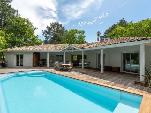 Villa Biscarrosse Golf, 8 pers, piscine chauffée, jardin - FR-1-319-508