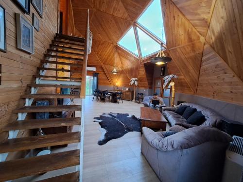 Area soggiorno di HOLIDAY VILLA''Dome Retreat'', Burgas area