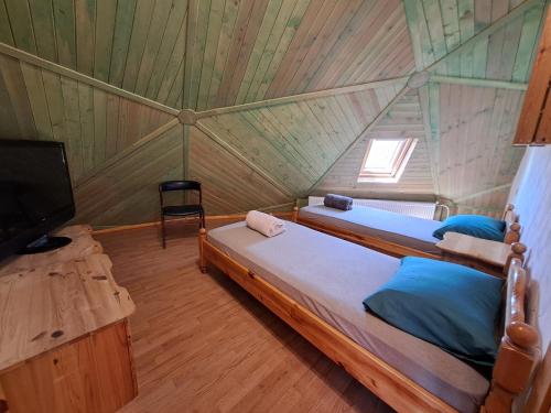 Letto o letti in una camera di HOLIDAY VILLA''Dome Retreat'', Burgas area