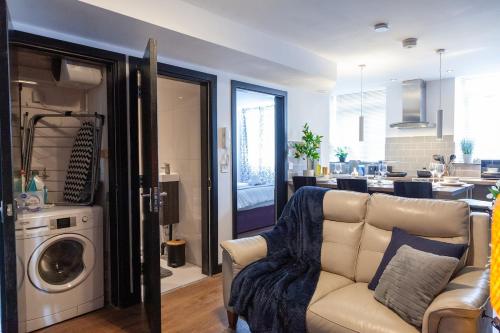 Dapur atau dapur kecil di Regent Street Hideaway