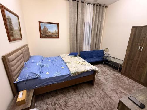 Postel nebo postele na pokoji v ubytování Premium Furnished studio