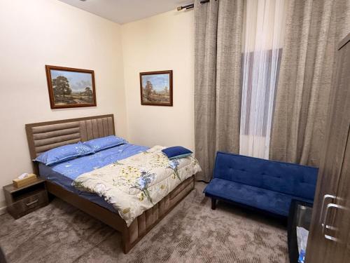 Postel nebo postele na pokoji v ubytování Premium Furnished studio