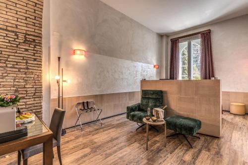 Χώρος καθιστικού στο Kolbe Hotel Rome