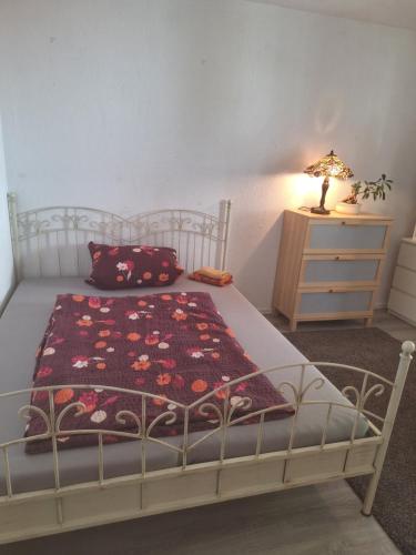 Postel nebo postele na pokoji v ubytování Haus oberotterbach