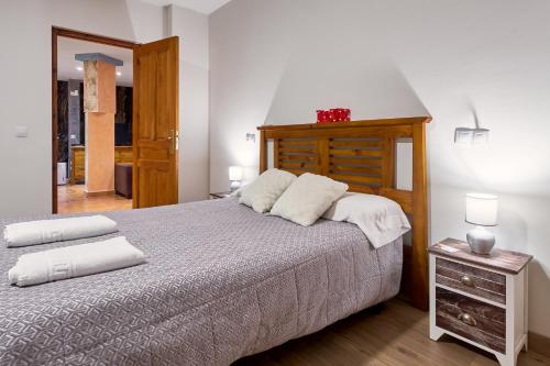 Postel nebo postele na pokoji v ubytování Aguas Frías 3