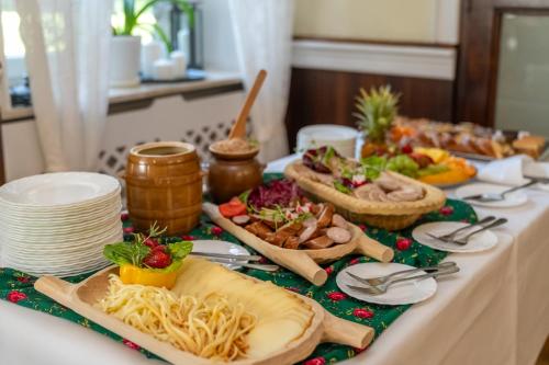 Mad på bed and breakfast-stedet eller i nærheden