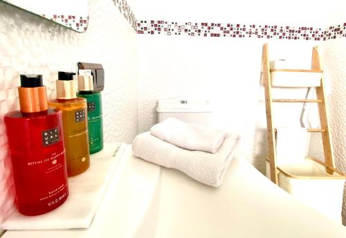 Кровать или кровати в номере Zenit Olhao Bed & Breakfast