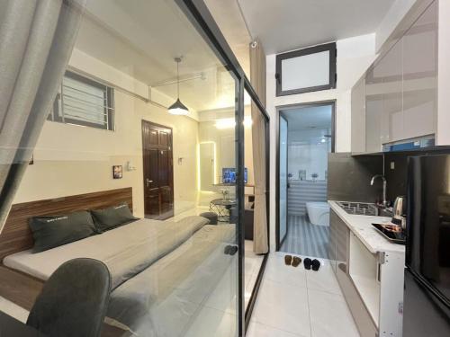 Η κουζίνα ή μικρή κουζίνα στο The Little'N Homestay Ha Noi 59