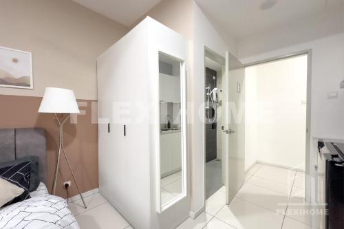 KLIA-KLIA 2, Comfy Studio, Horizon Suites Sepang-Dengkil by Flexihome-MYにあるベッド